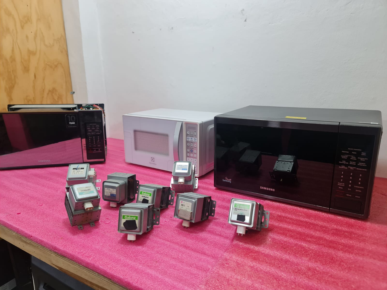 Reparación especializada microondas todas las marcas